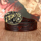 Texas Longhorn Belt Buckle Belt