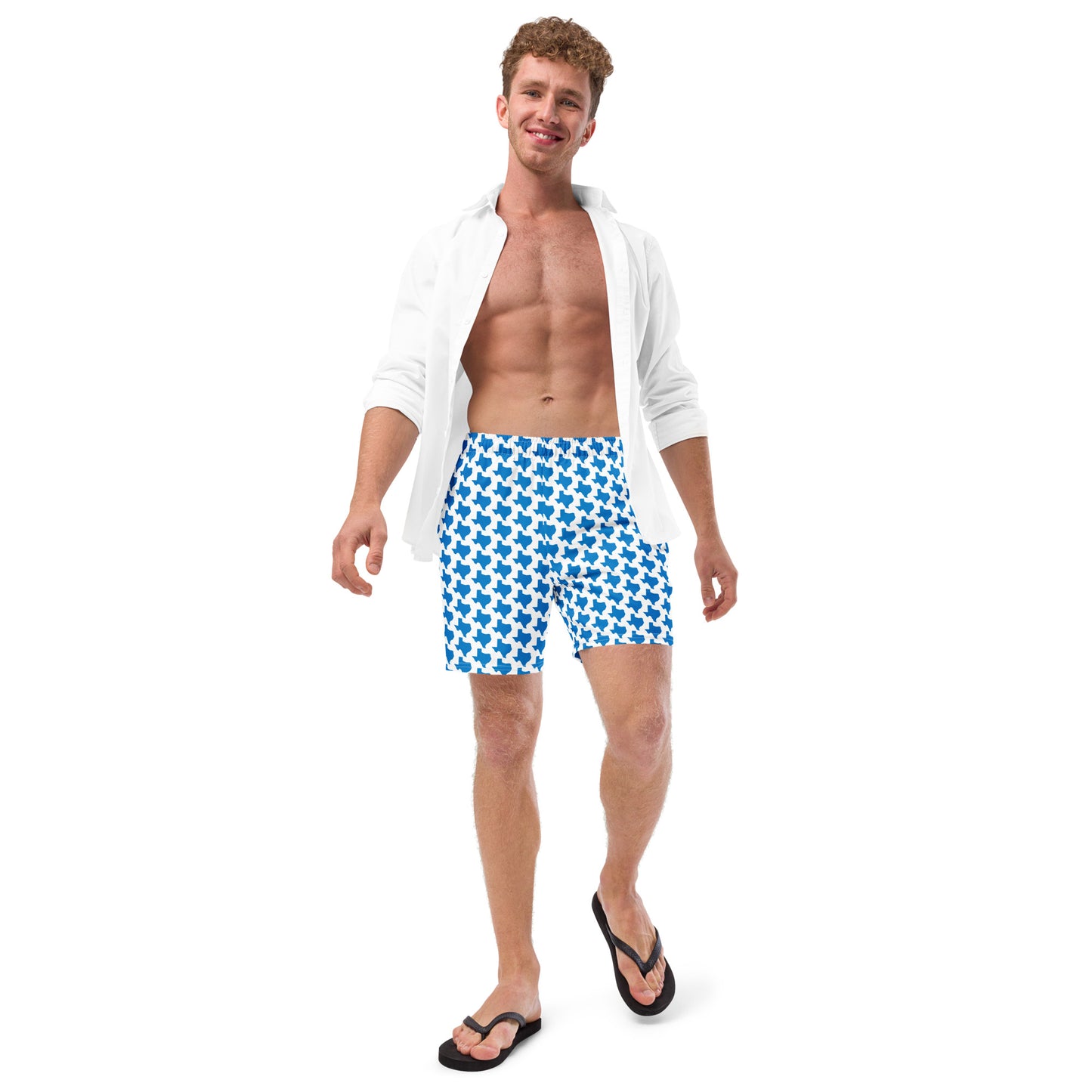 TEXAS Men's swim trunks