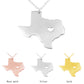 Heart of Texas State Necklace